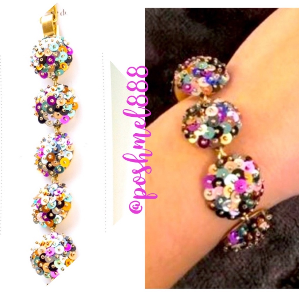 Stella & Dot | Limited Edition Confetti Sequin Bracelet Retired